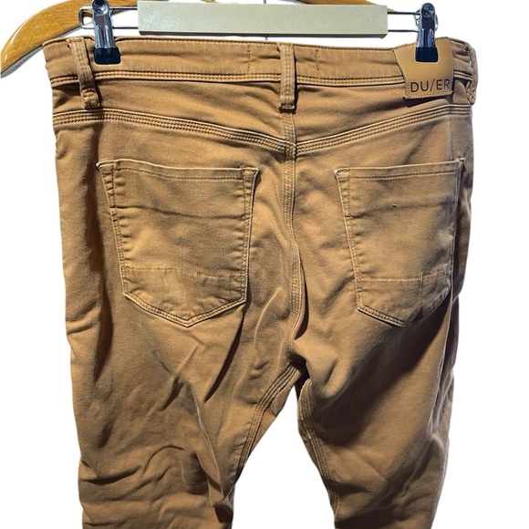 DU/ER Men's N2X Relaxed Fit Mustard Pants 34/30 - Picture 4 of 12